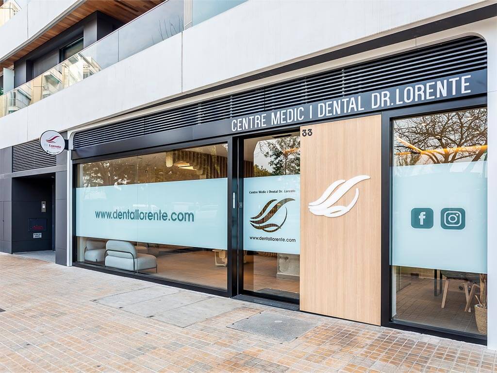 Centro medico y dental Dr. Lorente en Paseo Alameda Valencia frente